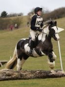 Image 11 in NORTH NORFOLK HARRIERS HUNTER TRIAL 22 MAR. 2015. CLEAR ROUND. CLASS1 AND CLASS 2