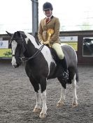 Image 60 in BRITISH SKEWBALD AND PIEBALD ASS'N NEW YEAR SHOWING SHOW. 9. JAN 2016.  RIDDEN CLASSES