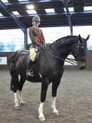 Image 80 in BRITISH SKEWBALD AND PIEBALD ASS'N NEW YEAR SHOWING SHOW. 9. JAN 2016. RIDDEN CLASSES
