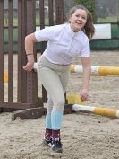 Image 19 in DEBEN RIDING CLUB. XMAS SHOW JUMPING. 10 DEC 2016. CLASS 3