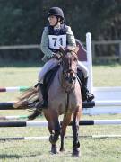 Image 165 in SOUTH NORFOLK PONY CLUB. ODE. 16 SEPT. 2018 THE GALLERY COMPRISES SHOW JUMPING, 60 70 AND 80, FOLLOWED BY 90 AND 100 IN THE CROSS COUNTRY PHASE.  GALLERY COMPLETE.