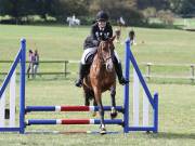 Image 42 in SOUTH NORFOLK PONY CLUB. ODE. 16 SEPT. 2018 THE GALLERY COMPRISES SHOW JUMPING, 60 70 AND 80, FOLLOWED BY 90 AND 100 IN THE CROSS COUNTRY PHASE.  GALLERY COMPLETE.