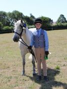 Image 98 in SOUTH NORFOLK PONY CLUB. 28 JULY 2018. FROM THE SHOWING CLASSES