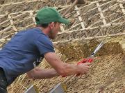 Image 101 in ST. EDMUNDS CHURCH KESSINGLAND. THE RE THATCHING EVENT.