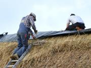 Image 32 in ST. EDMUNDS CHURCH KESSINGLAND. THE RE THATCHING EVENT.