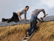 Image 41 in ST. EDMUNDS CHURCH KESSINGLAND. THE RE THATCHING EVENT.