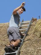 Image 6 in ST. EDMUNDS CHURCH KESSINGLAND. THE RE THATCHING EVENT.