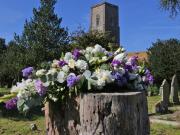 Image 60 in ST. EDMUNDS CHURCH KESSINGLAND. THE RE THATCHING EVENT.