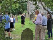 Image 93 in ST. EDMUNDS CHURCH KESSINGLAND. THE RE THATCHING EVENT.